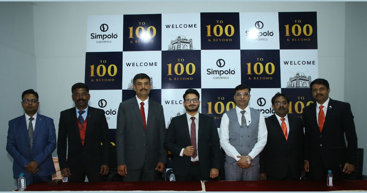 Simpolo, the Fastest Growing Premium Brand in the Indian Ceramic Industry Opened its 100th Showroom